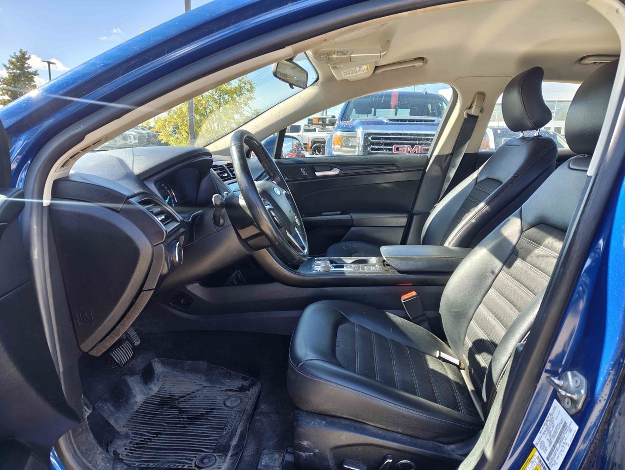 2018 Ford Fusion SE FWD Blue Sherwood Park - photo #7