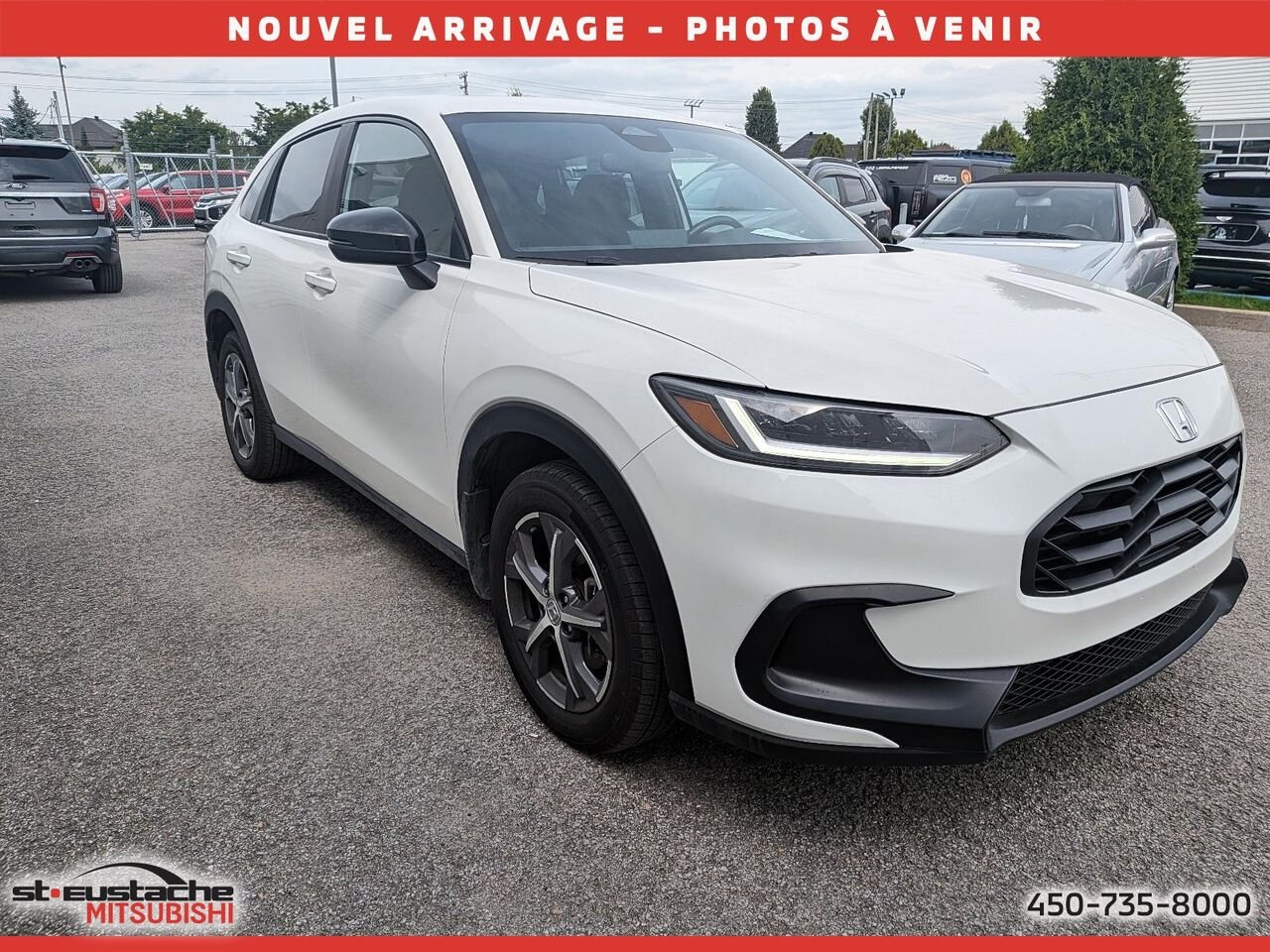 2024 Honda HR-V White Saint-Eustache - photo #3