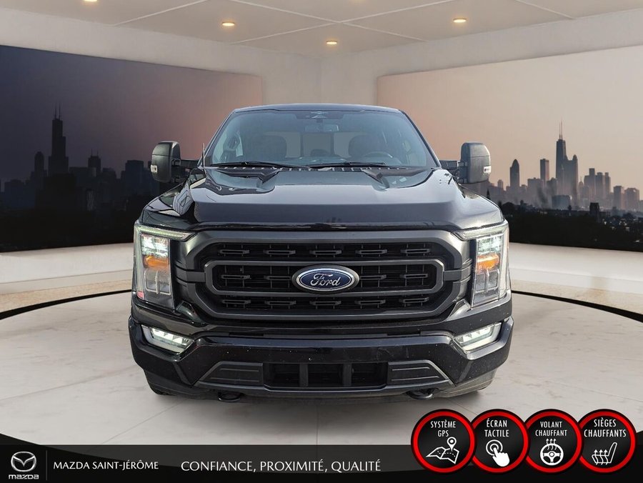Ford F-150 XLT SPORT | POWERBOOST 3.5L | GROS PNEUS | 4X4 | 2023 Noir