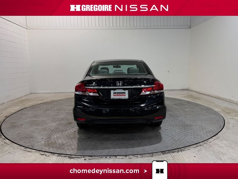2014 Honda Civic Black Laval - photo #7
