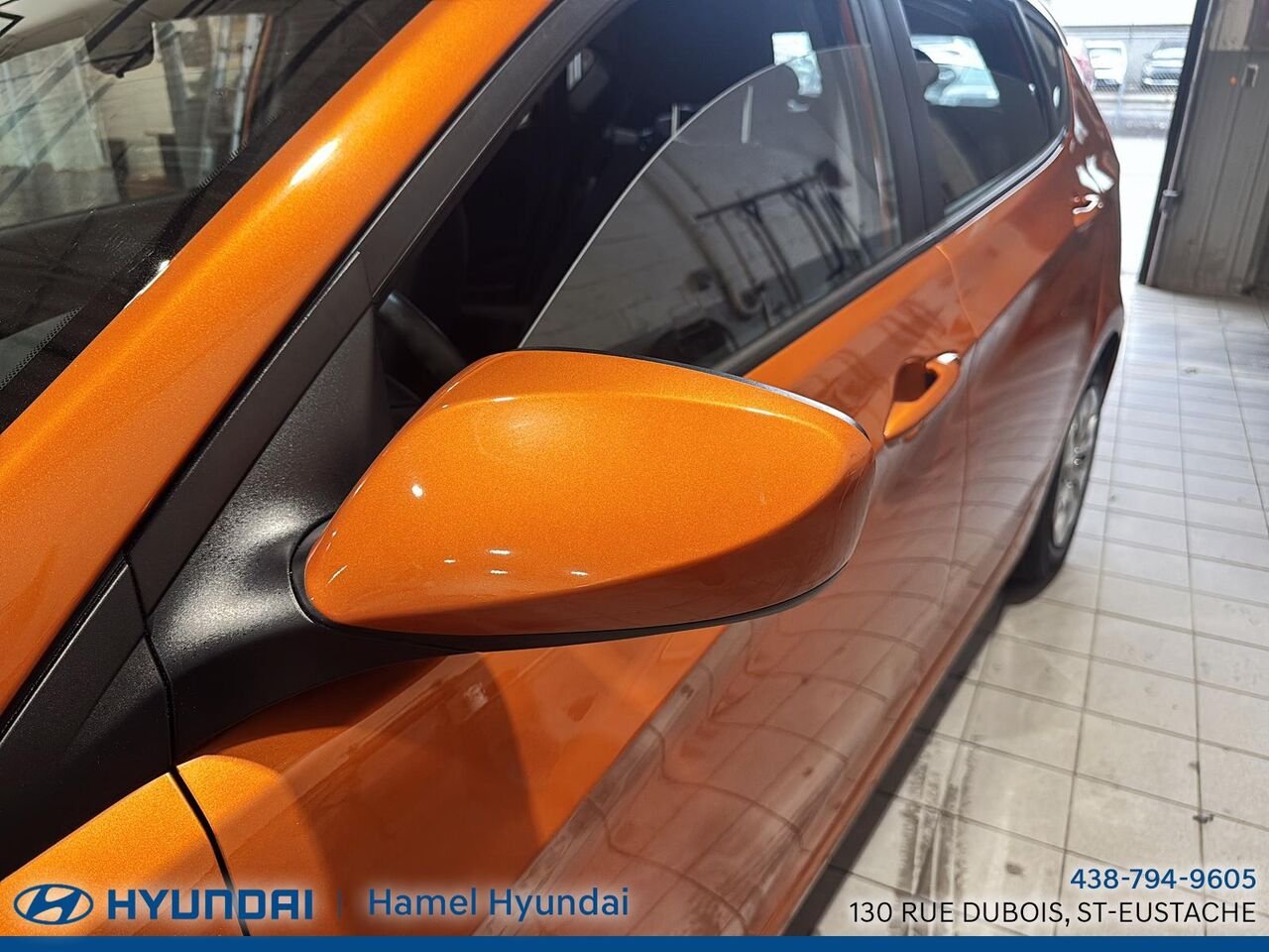 2016 Hyundai Accent White Saint-Eustache - photo #6