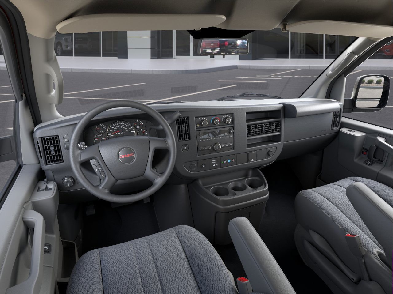 2024 GMC Savana Cargo Van Cardinal Red Saint-Eustache - photo #14