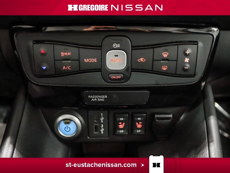 2023 Nissan Leaf Red Saint-Eustache - photo #23