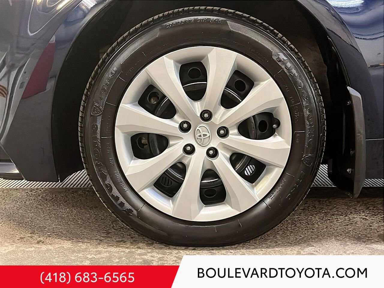 Toyota Corolla 100337A-36 | LE 2022 Bleu Québec - photo #6
