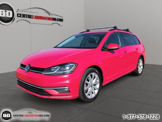 2018 Volkswagen Golf SportWagen Trendline DSG 4MOTION Red
