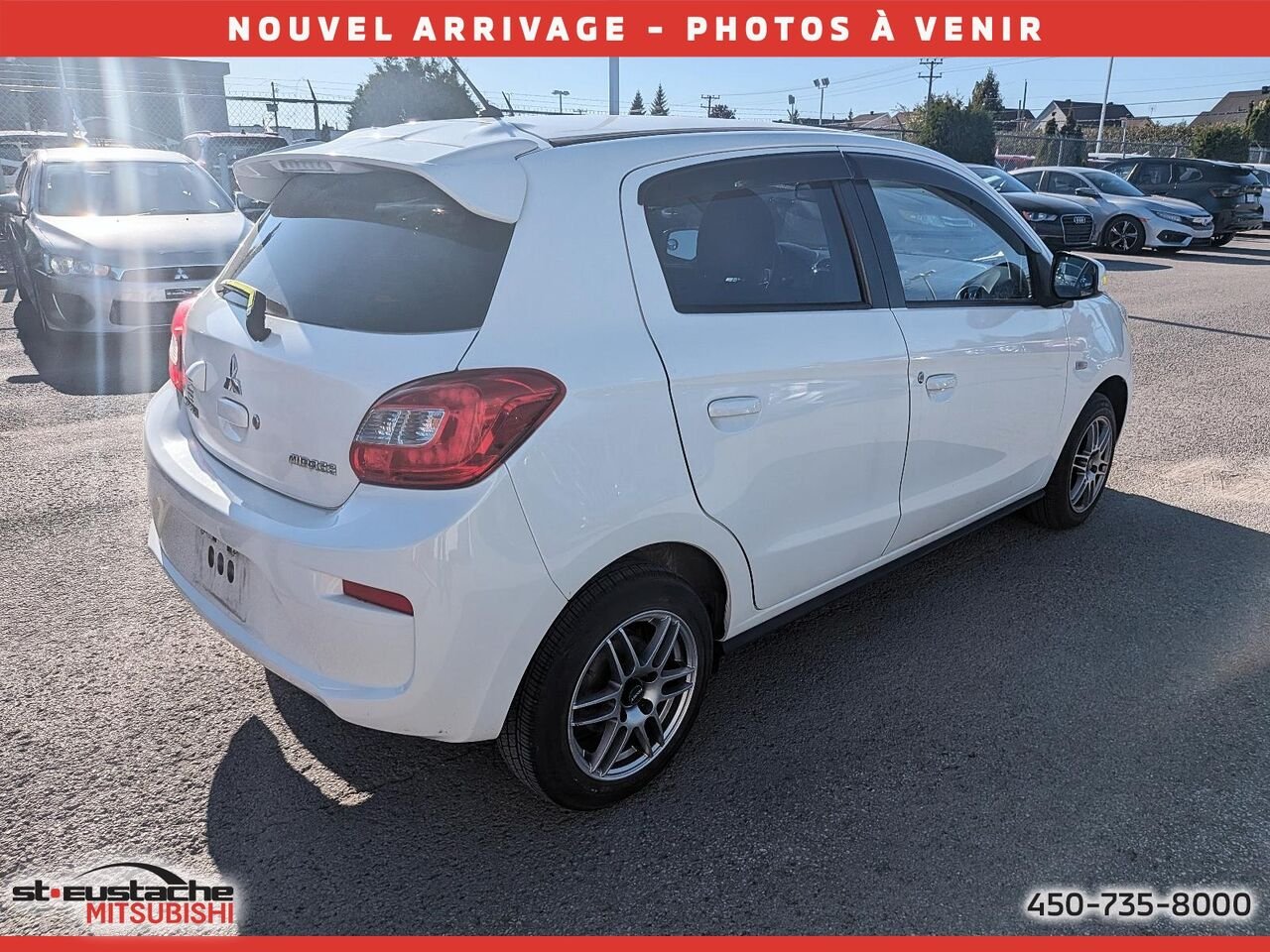Mitsubishi Mirage 2019 Blanc Saint-Eustache - photo #1