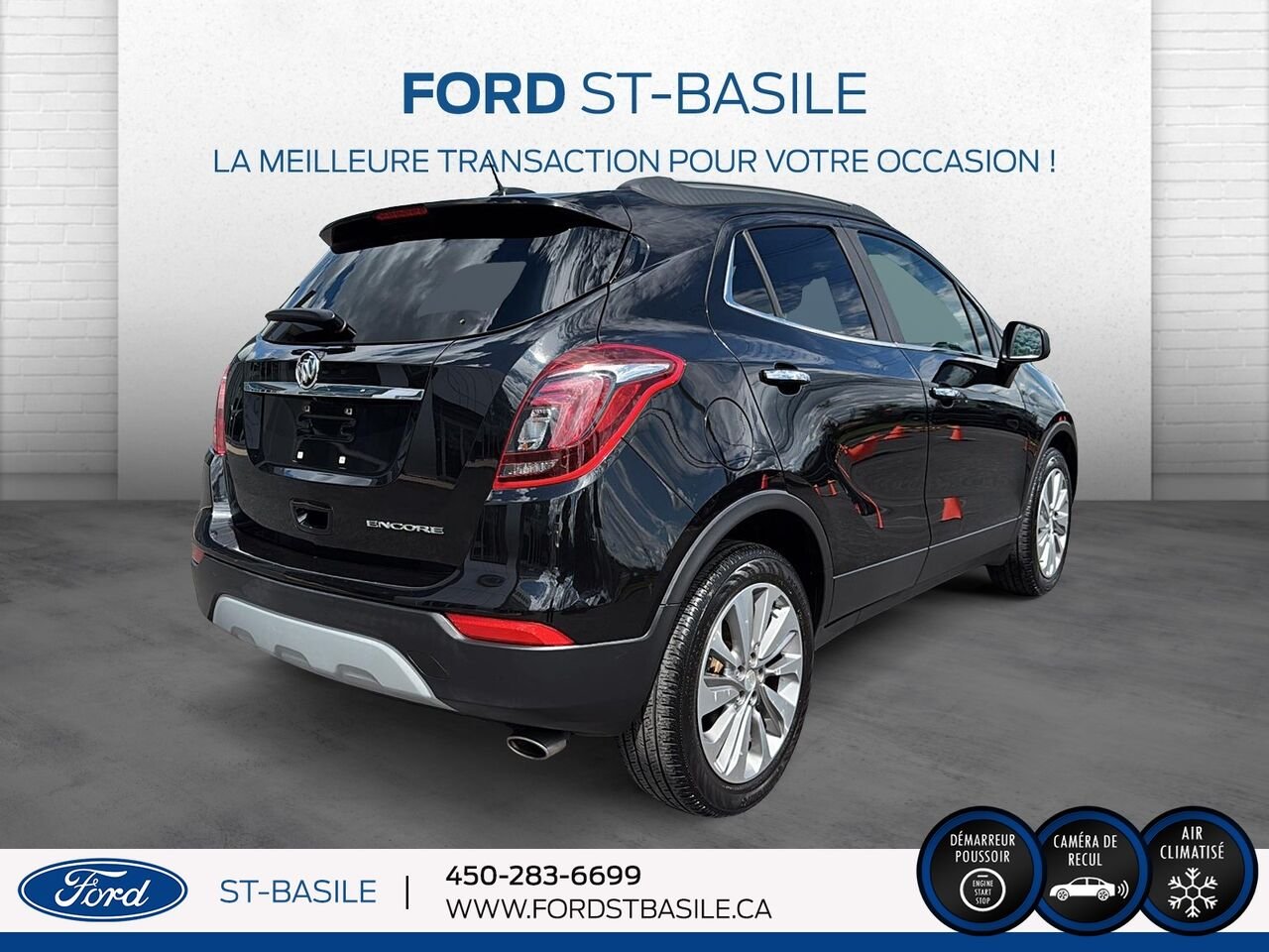 2020 BUICK ENCORE Black Saint-Basile-le-Grand - photo #8