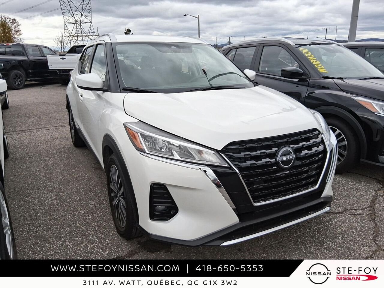 Nissan Kicks SV TA 2023 Blanc Ste-Foy - photo #0
