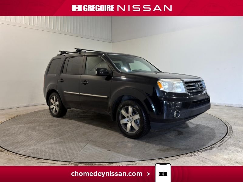 Honda Pilot CA7321 | Touring * AWD * Cuir * Toit * Caméra * 2015 Noir Laval - photo #0