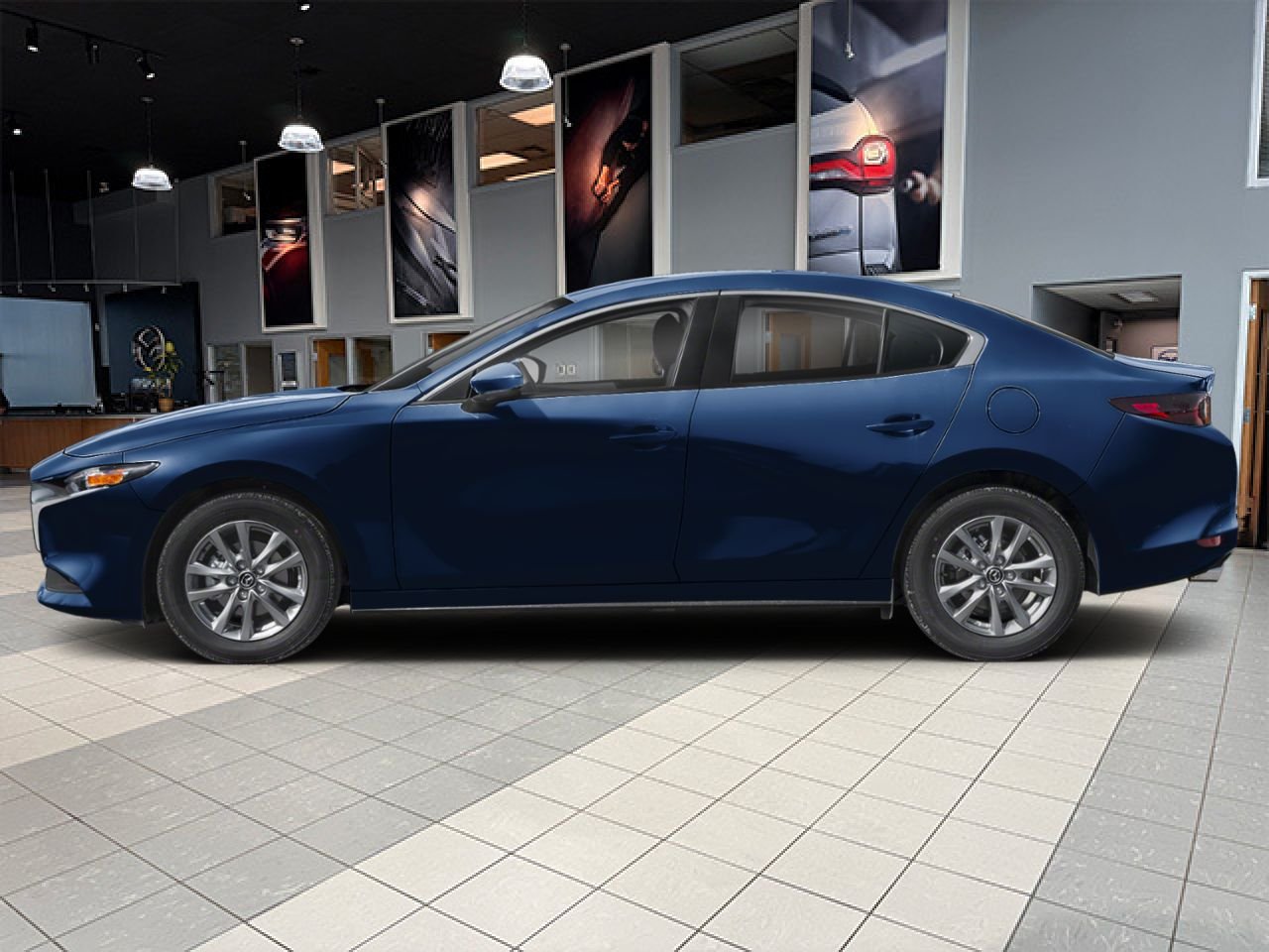 2026 MAZDA MAZDA3 GX Blue Notre-Dame-des-Prairies - photo #2