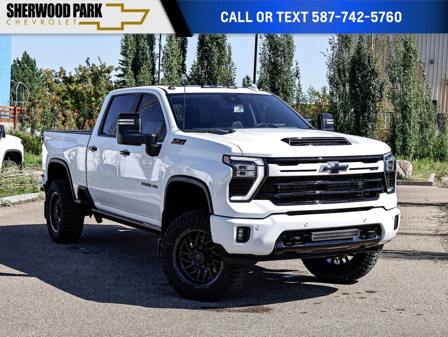 2024 Chevrolet Silverado 2500HD LTZ Plus 6.6L Diesel Z71 Sport Edition| 3in Lift Kit White