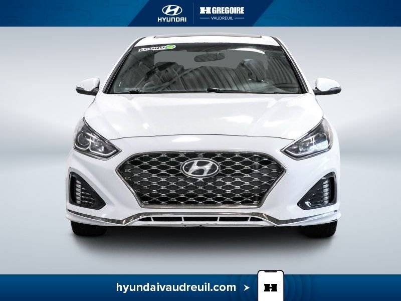 Hyundai Sonata 2018 Blanc Blainville - photo #2