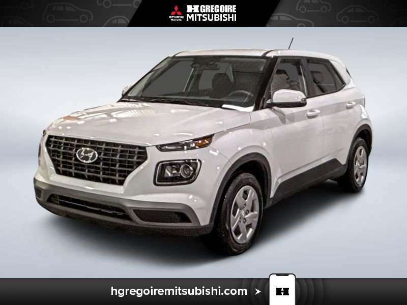 2025 Hyundai Venue Essential Bancs Chauffants Camera Carplay White