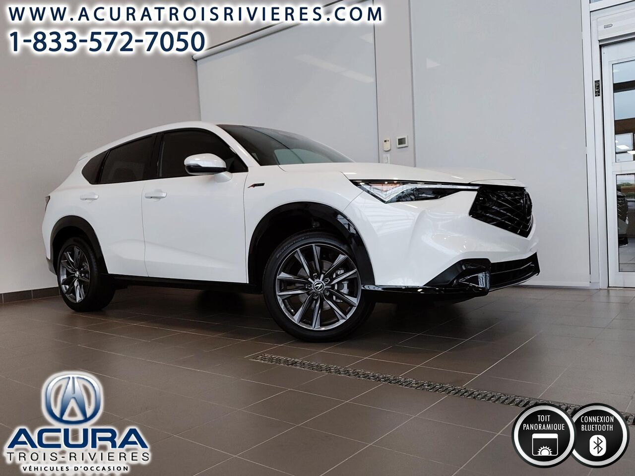 White 2025 Acura ADX SUV / Crossover All-Wheel Drive Continuously Variable Transmission