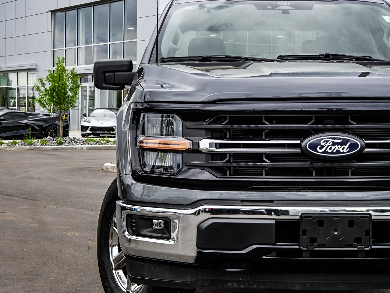 2025 Ford F-150 XLT 4WD SuperCrew 5.5' Box Grey Sherwood Park - photo #4
