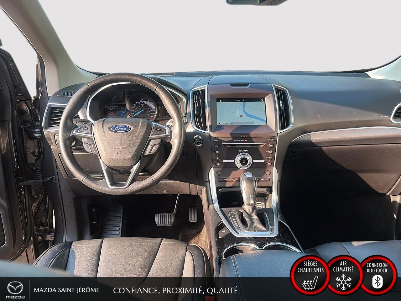Ford Edge 2018 Gris Ste-Agathe des Monts - photo #23