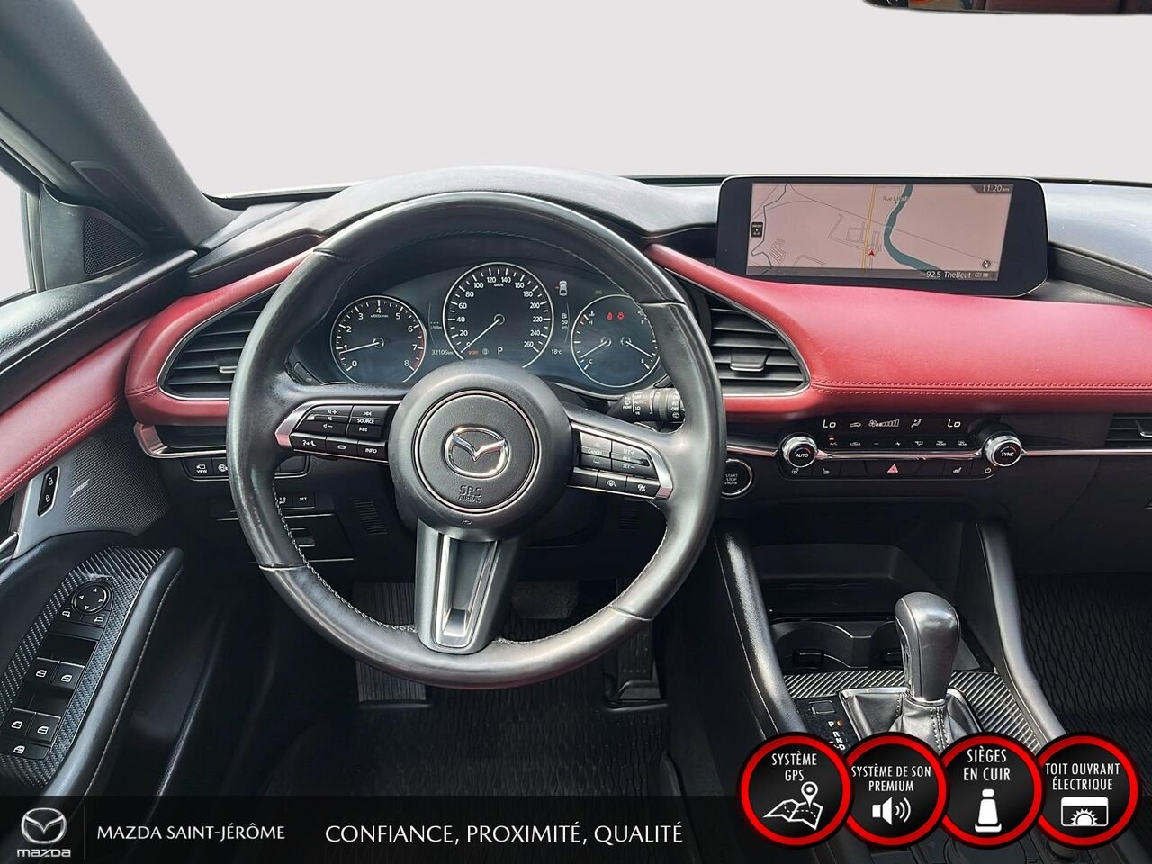2025 Mazda Mazda3 Sport White Ste-Agathe des Monts - photo #23