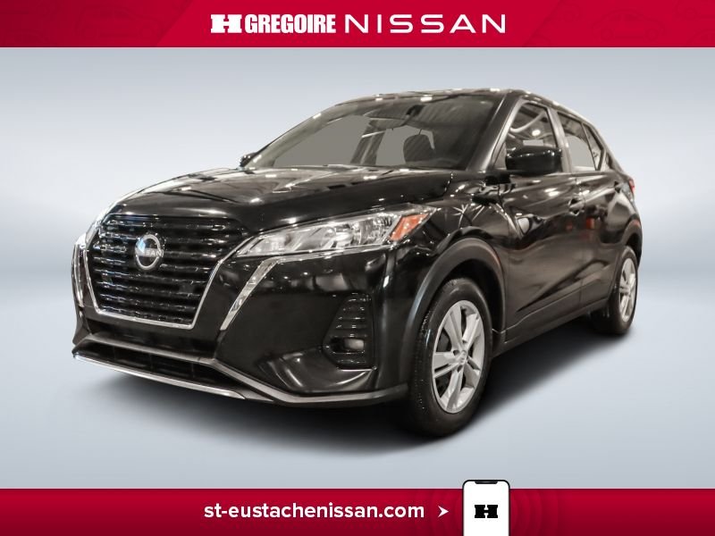2024 Nissan Kicks S AUTOMATIQUE CLIMATISATION BAS KILOMETRAGE Black