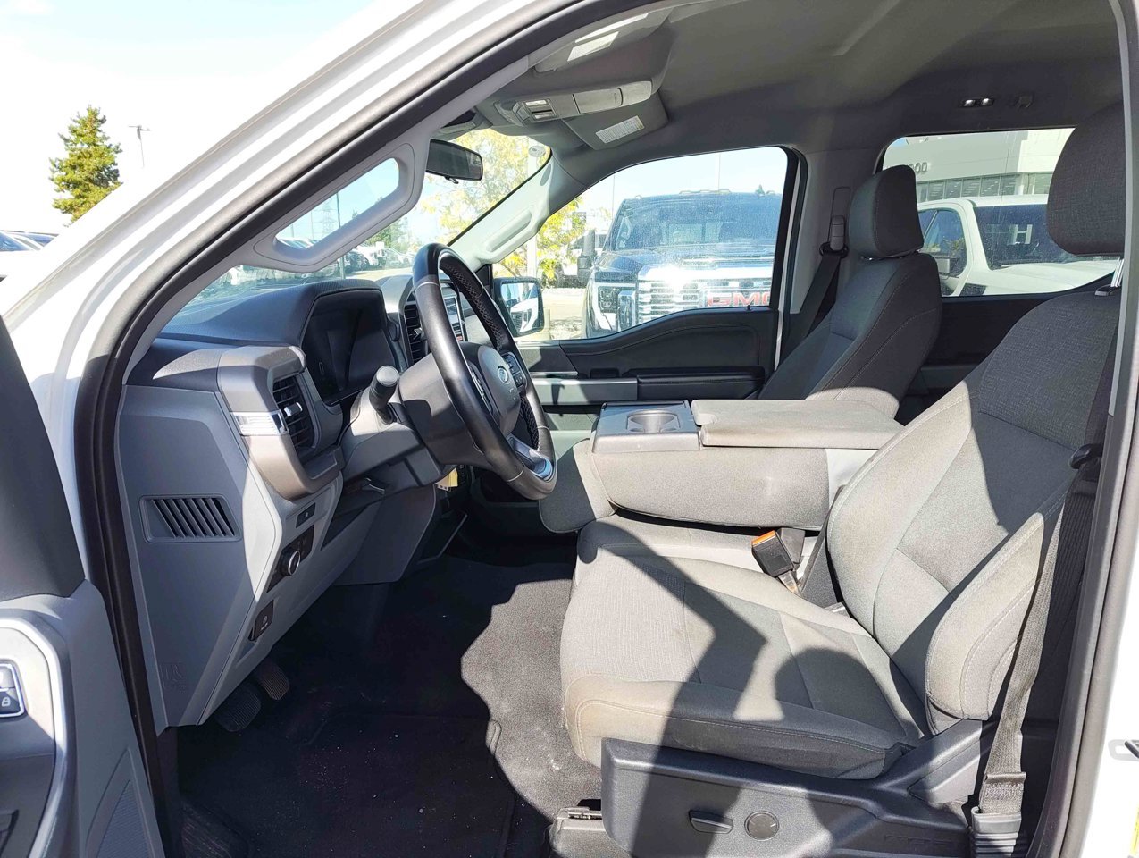 2025 Ford F-150 XLT 4WD SuperCrew 5.5' Box White Sherwood Park - photo #7