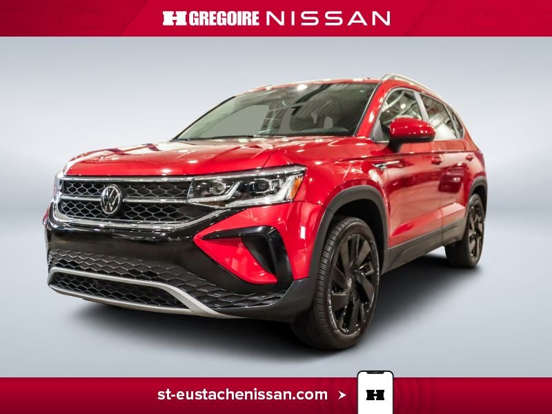 Volkswagen Taos Highline AWD CUIR TOIT PANORAMIQUE DEM. A DISTANCE 2024 Rouge