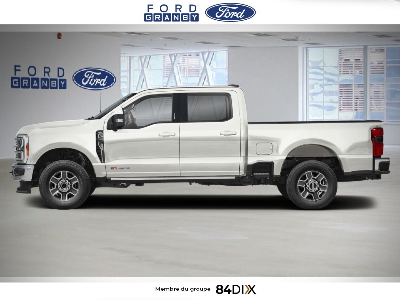 Ford Super Duty F-250 SRW 2026 Blanc astral métallisé trois couches Granby - photo #2