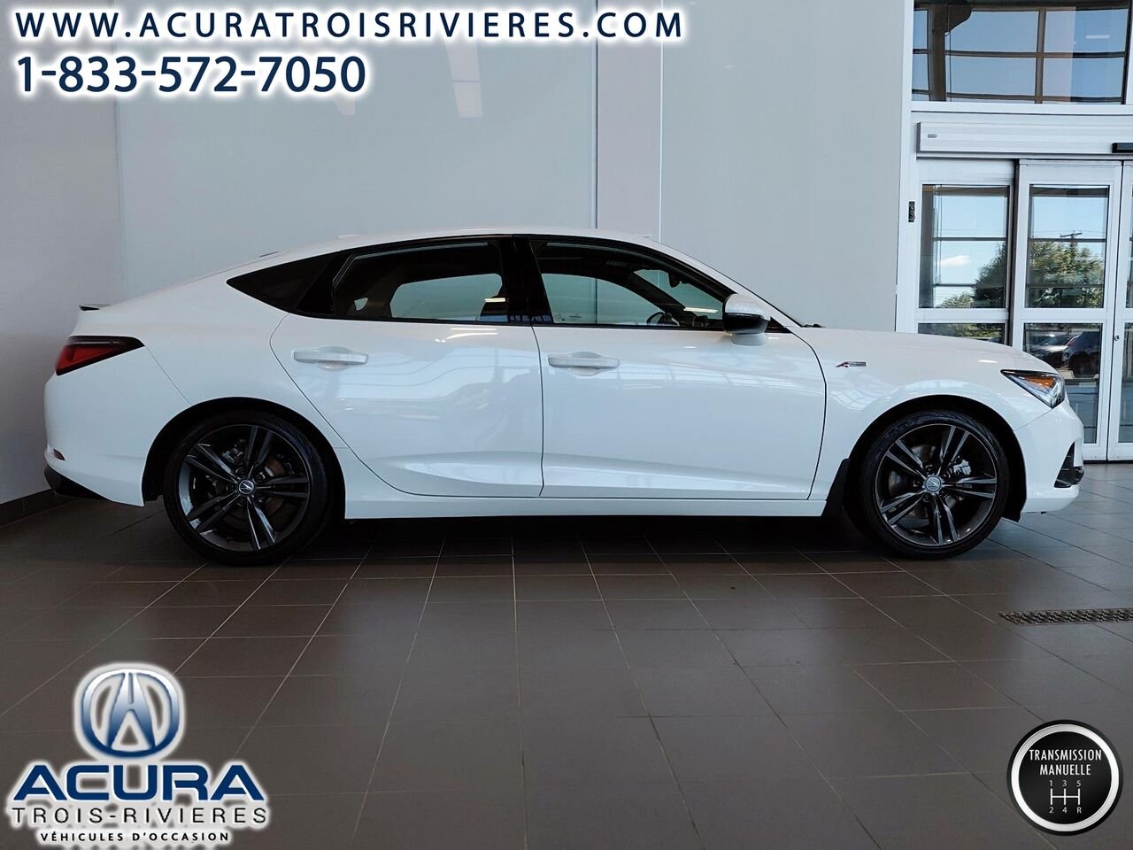 2025 Acura Integra Elite A-Spec White Trois-Rivières - photo #2