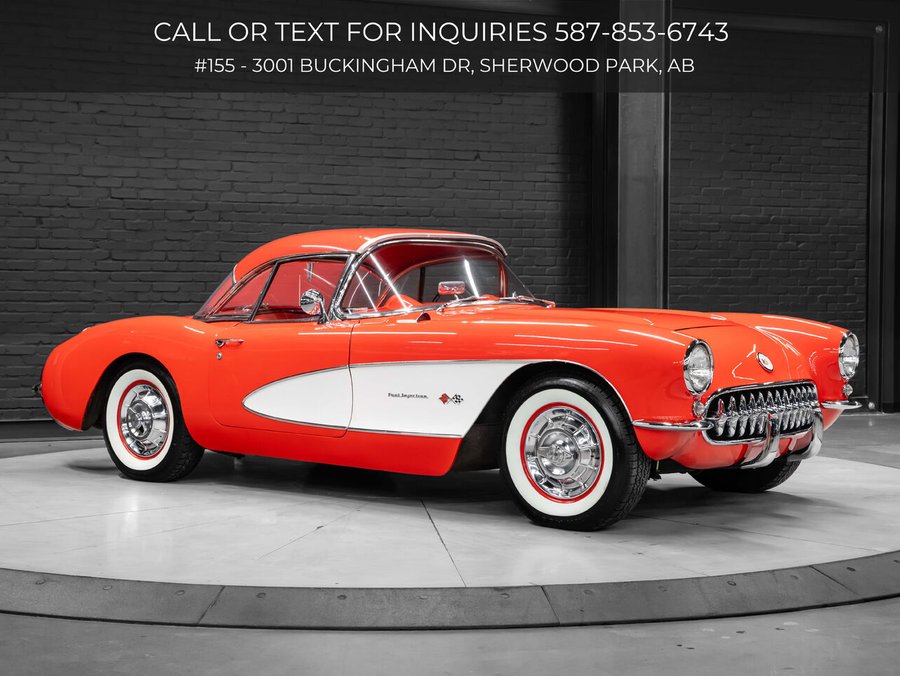 1957 Chevrolet Corvette 1957 Red