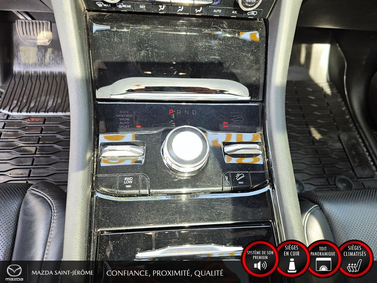 Jeep Grand Cherokee Overland | CUIR NAPPA | TOIT COMMANDVIEW 2 RANGÉES | SIÈGES VENTILÉS | 4X4 2023 Noir Saint-Jérôme - photo #18