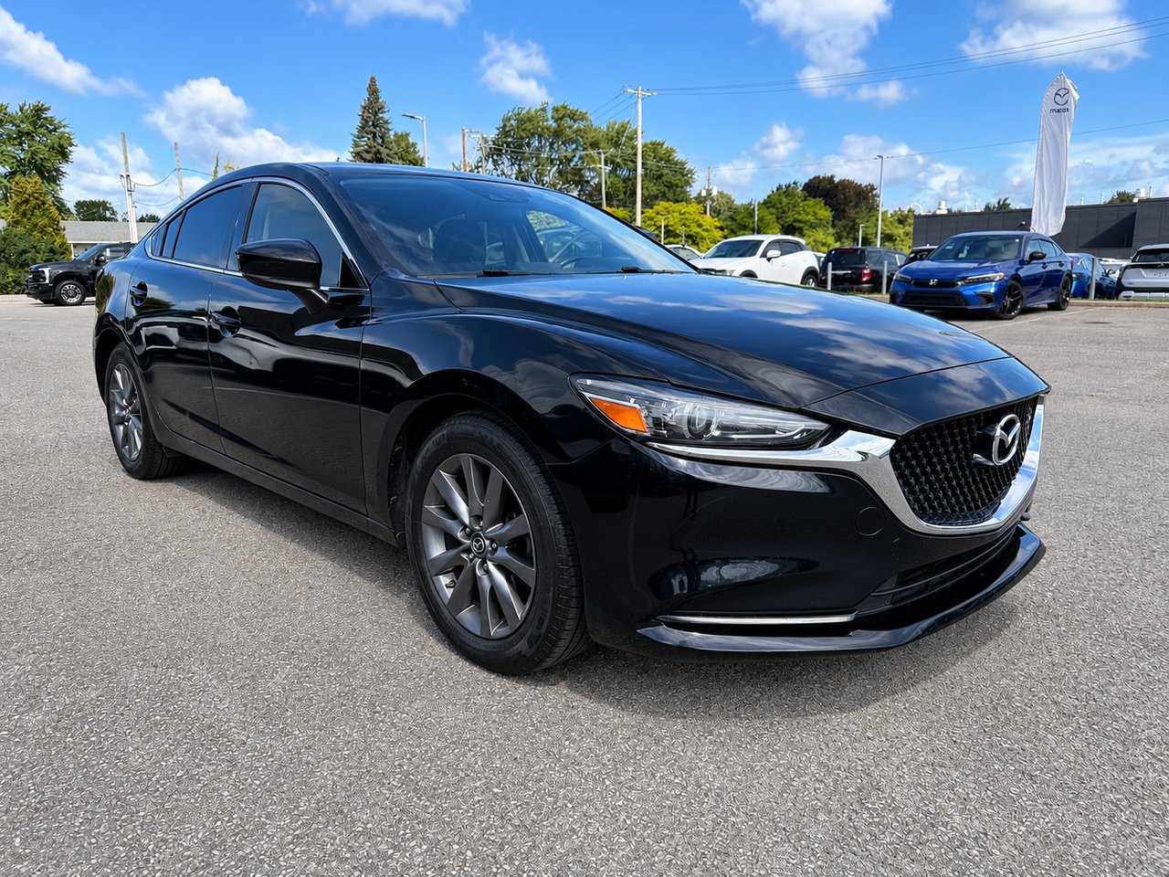 Mazda Mazda6 GS 2020 Noir Châteauguay - photo #3