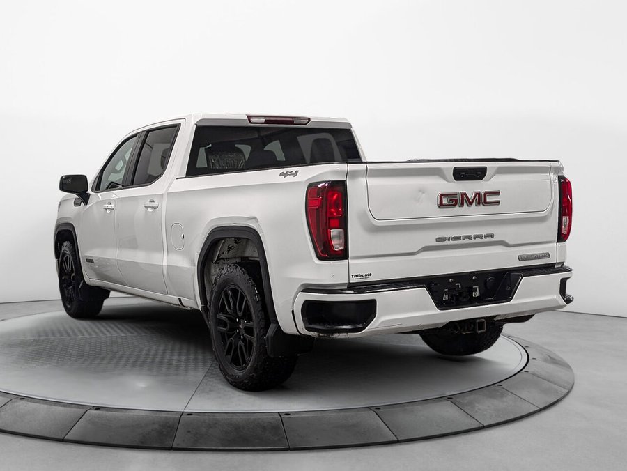 GMC SIERRA 1500 4WD CREW CAB PICKUP Elevation Moteur 2.7L 2022 Blanc