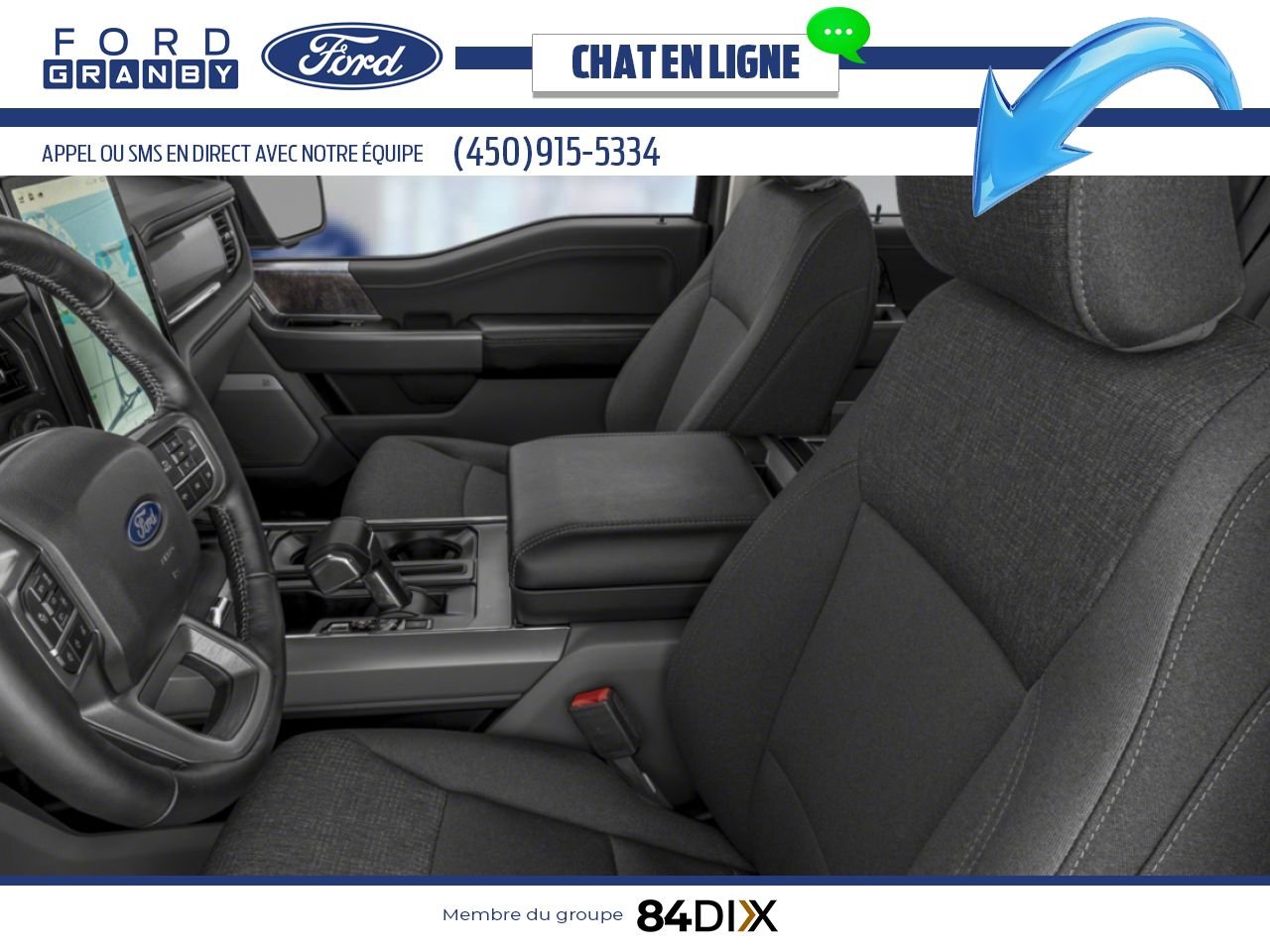 Ford F-150 Lightning 2025 Bleu antimatière métallisé Granby - photo #6