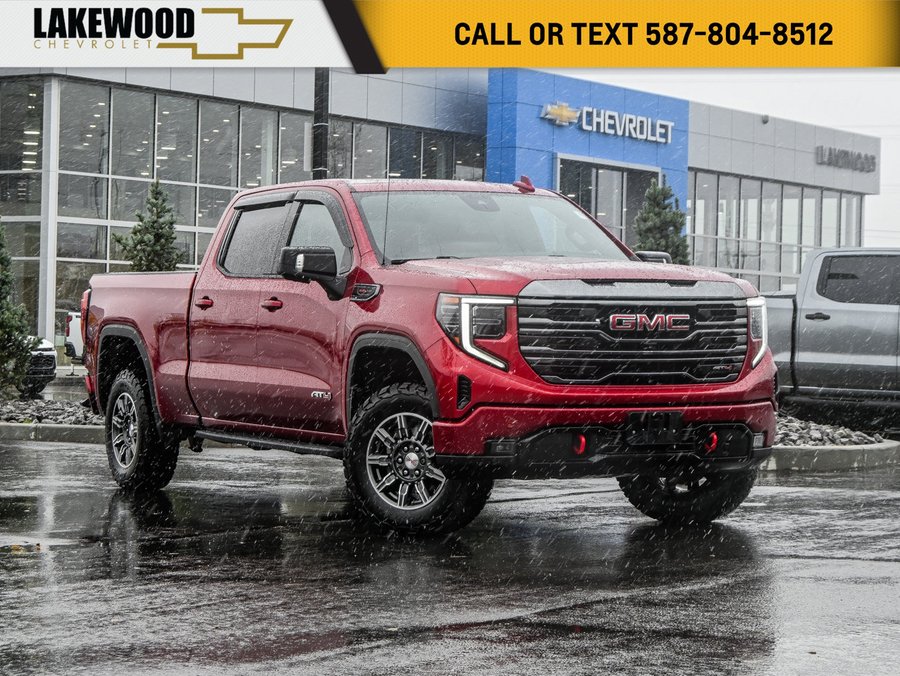 2024 GMC Sierra 1500 AT4 Premium 6.2L X31 | Power Sunroof Red