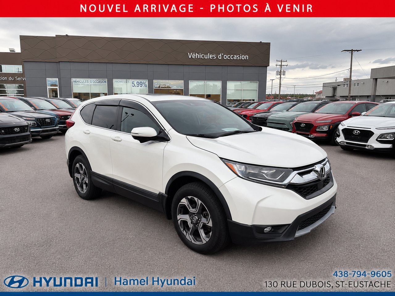 2017 Honda CR-V White Saint-Eustache - photo #0