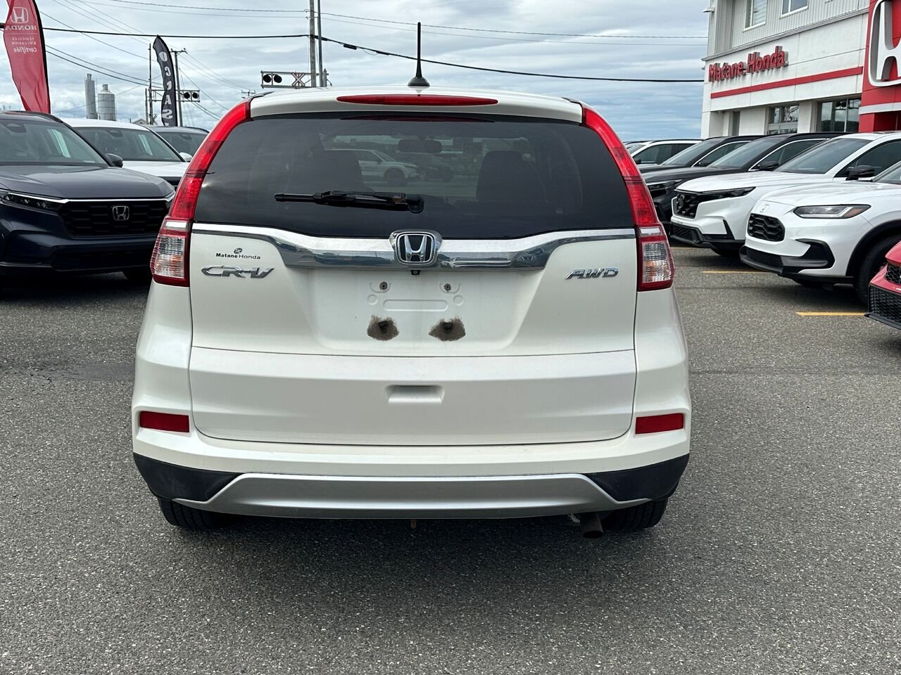 2015 Honda CR-V Traction intégrale 5 portes EX-L White Matane - photo #3