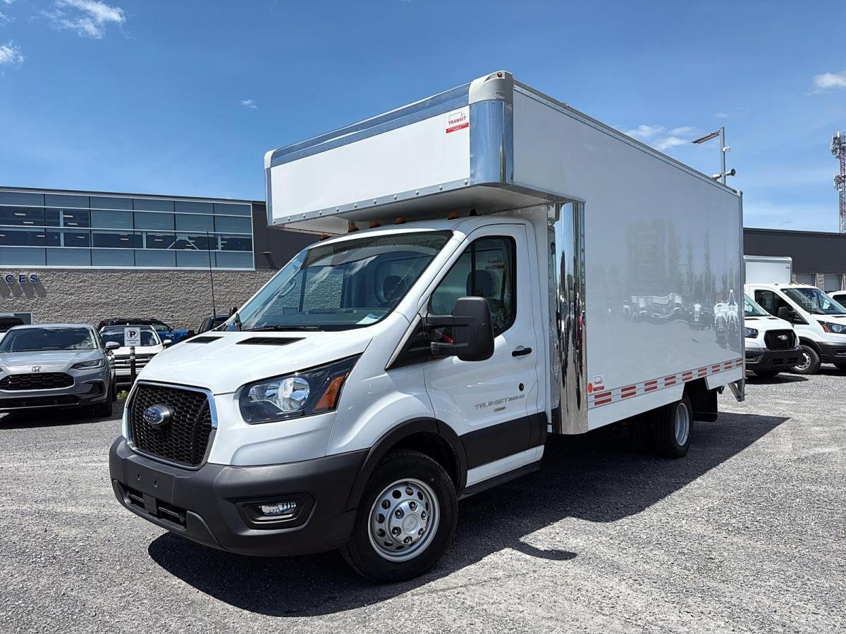 Ford Transit fourgon tronqué 2025 Blanc Oxford Saint-Jérôme - photo #0
