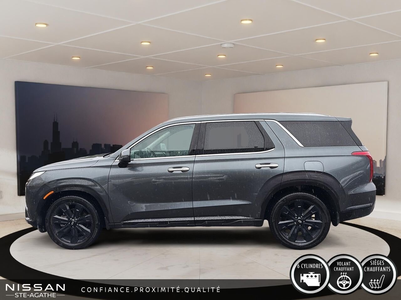 Hyundai Palisade Urban Edition 8 places TI 2023 Bleu Saint-Jérôme - photo #5