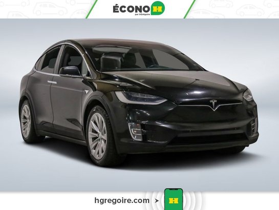 2017 Tesla Model X 75D AWD CUIR TOIT NAV CAMÉRA MAGS Black
