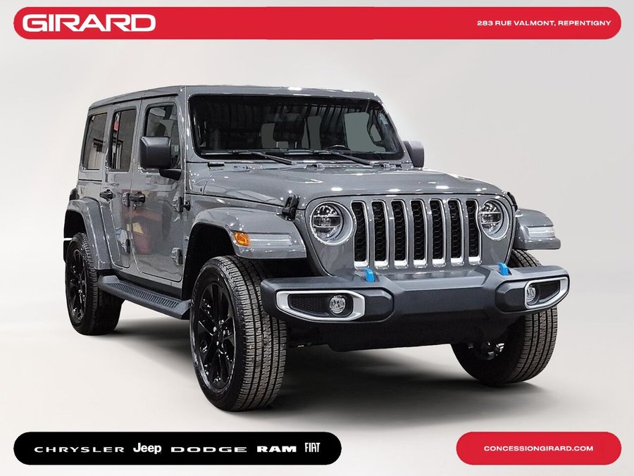 2022 JEEP WRANGLER 4XE UNLIMITED SAHARA Grey
