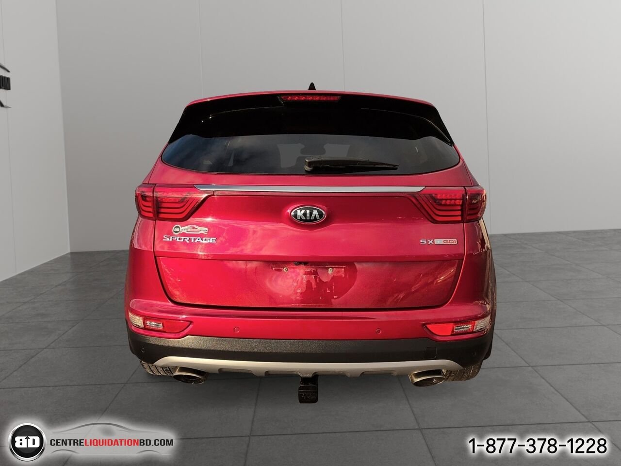 Kia Sportage SX Turbo TI avec noir | BD0036 2018 Rouge Granby - photo #6