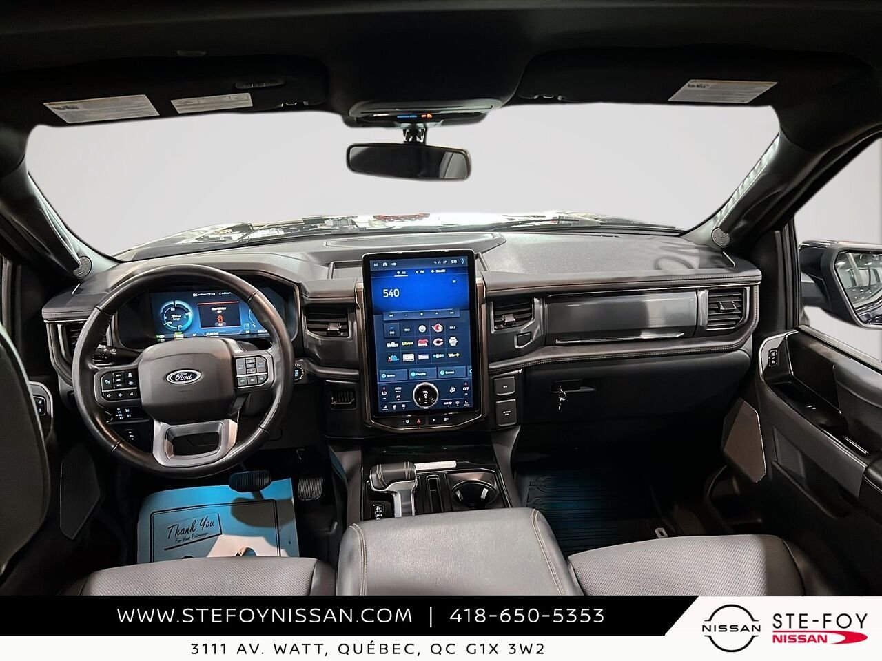 Ford F-150 Lightning GROUPE 510 A, standard range 2023 Bleu Ste-Foy - photo #9