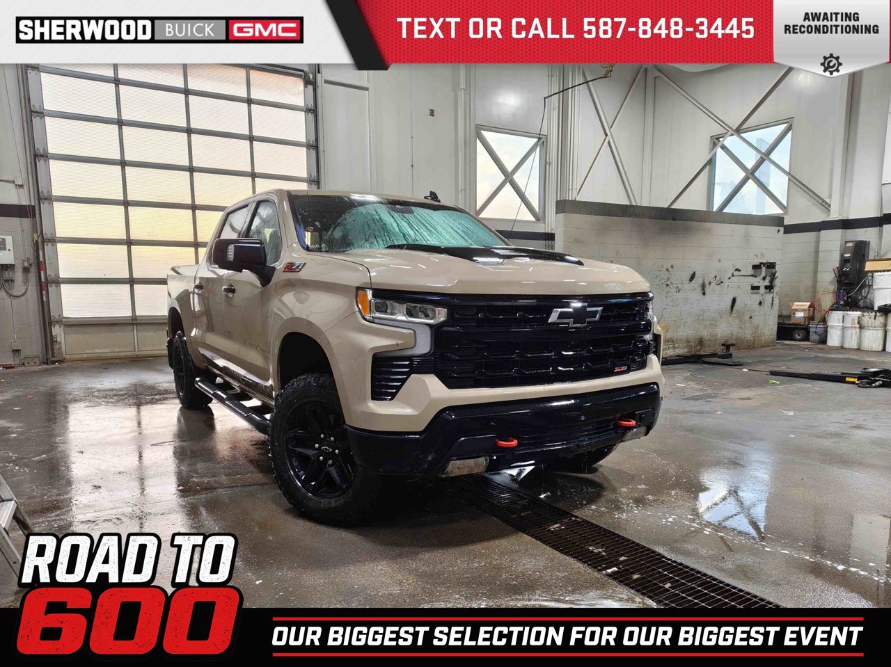 2022 Chevrolet Silverado 1500 4WD Crew Cab 147 LT Trail Boss Beige Sherwood Park - photo #0