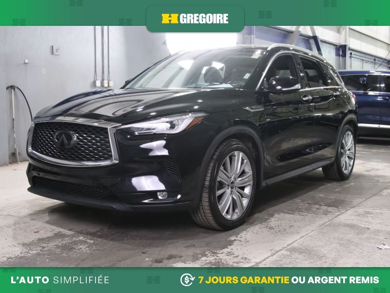 2021 Infiniti QX50 Black Saint-Eustache - photo #2