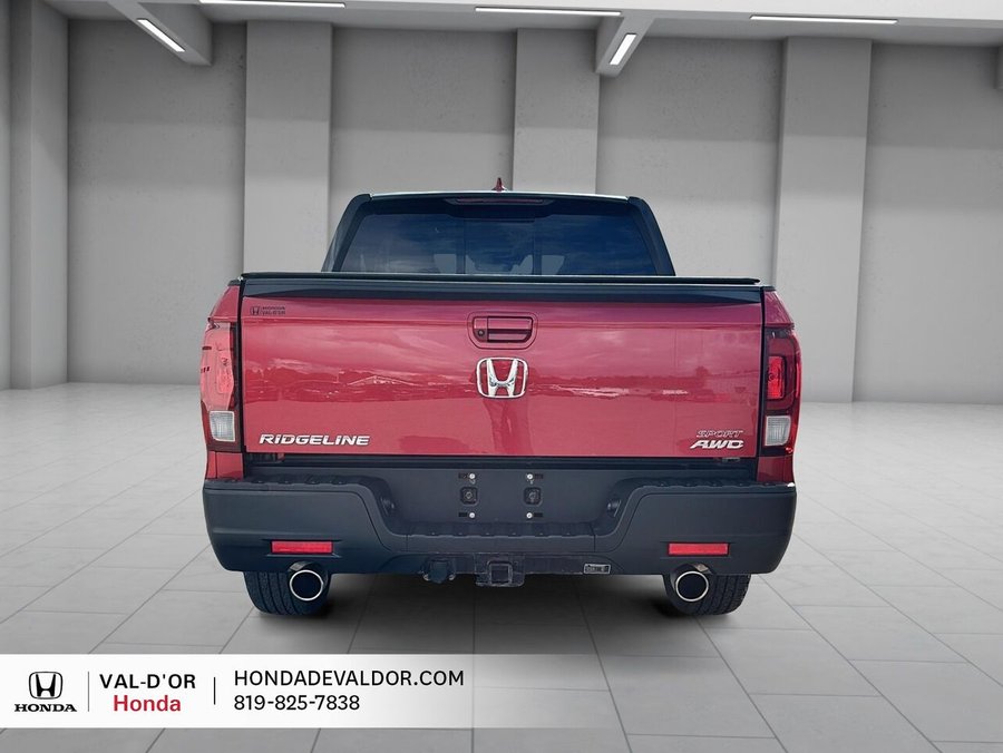 Honda Ridgeline Sport AWD TOIT OUVRANT VOLANT CHAUFFANT 2022 Rouge