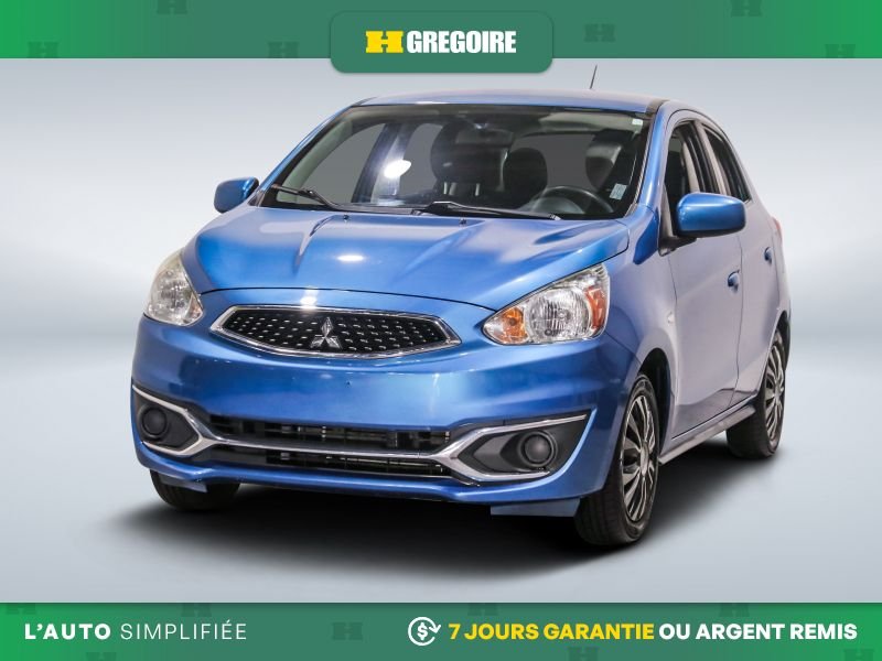 2019 Mitsubishi Mirage Blue Laval - photo #2