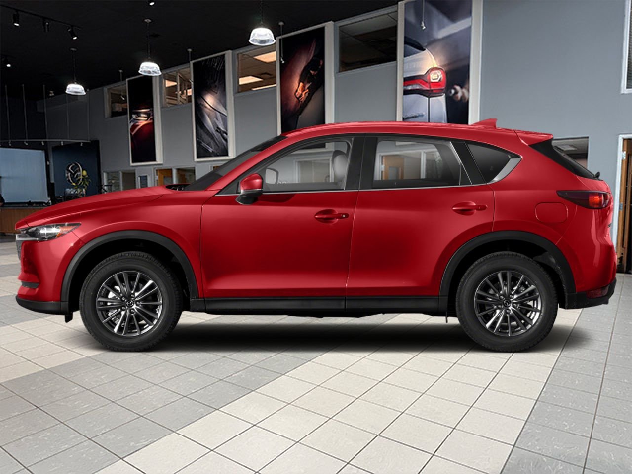 MAZDA CX-5 2019 Rouge vibrant cristal métallisé Notre-Dame-des-Prairies - photo #2