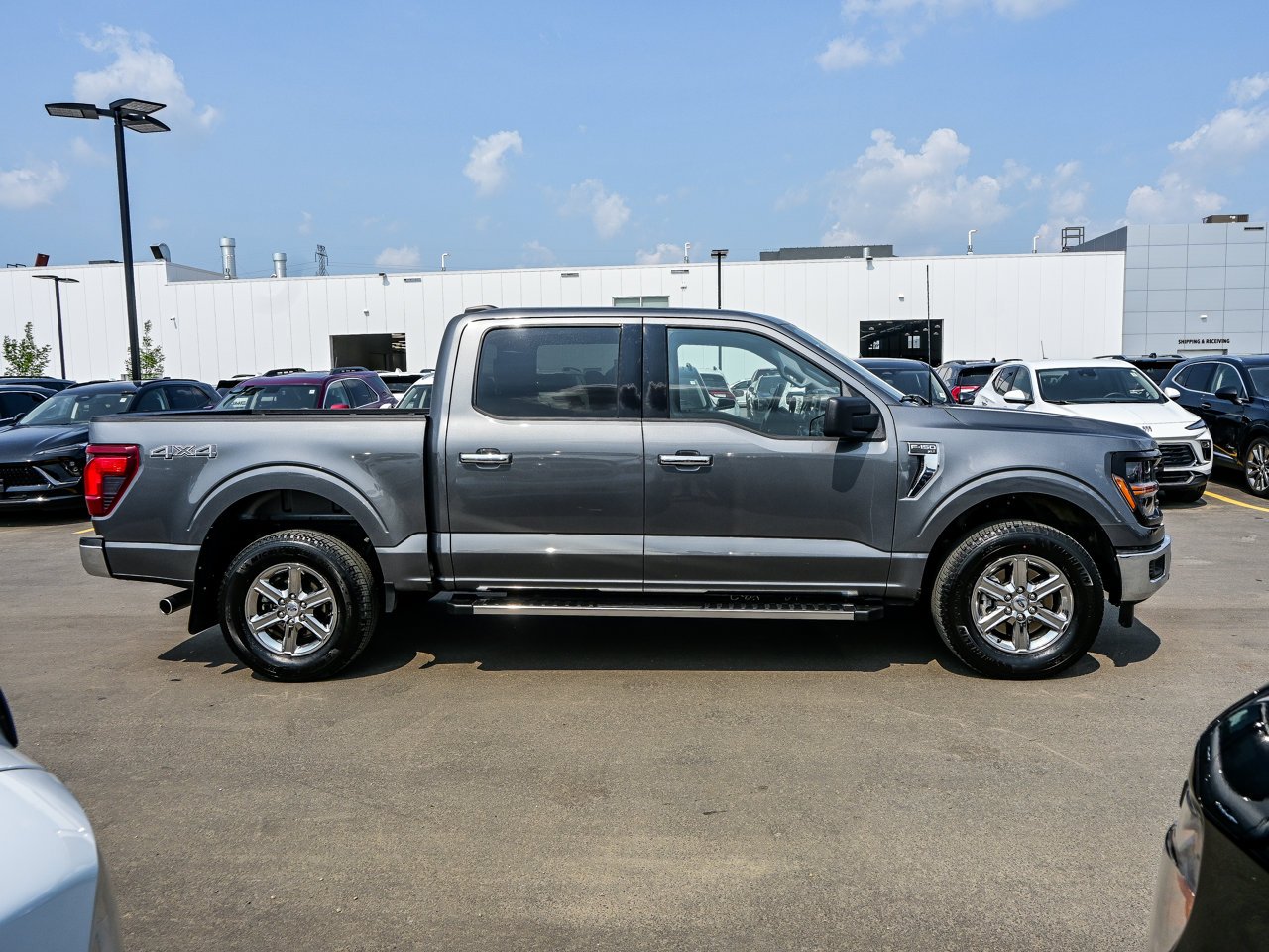 2025 Ford F-150 XLT 4WD SuperCrew 5.5' Box Grey Sherwood Park - photo #14