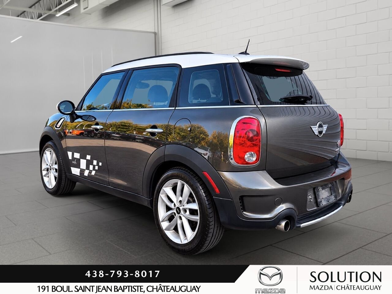 MINI Cooper Countryman JAMAIS ACCIDENTÉ / AUTOMATIQUE / AWD (4X4) 2013 Gris Châteauguay - photo #2