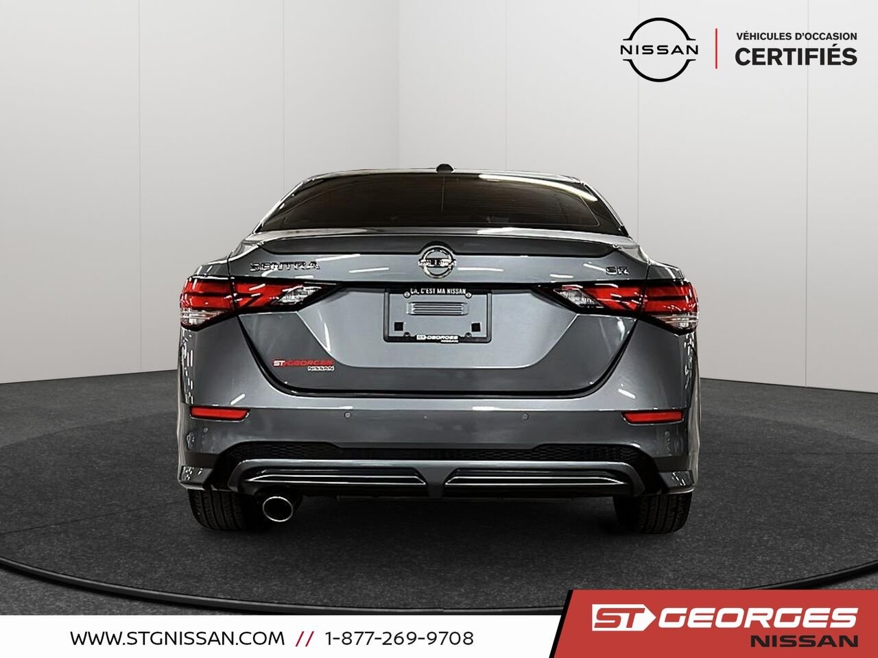 Nissan Sentra 2021 Gris Saint-Georges - photo #2