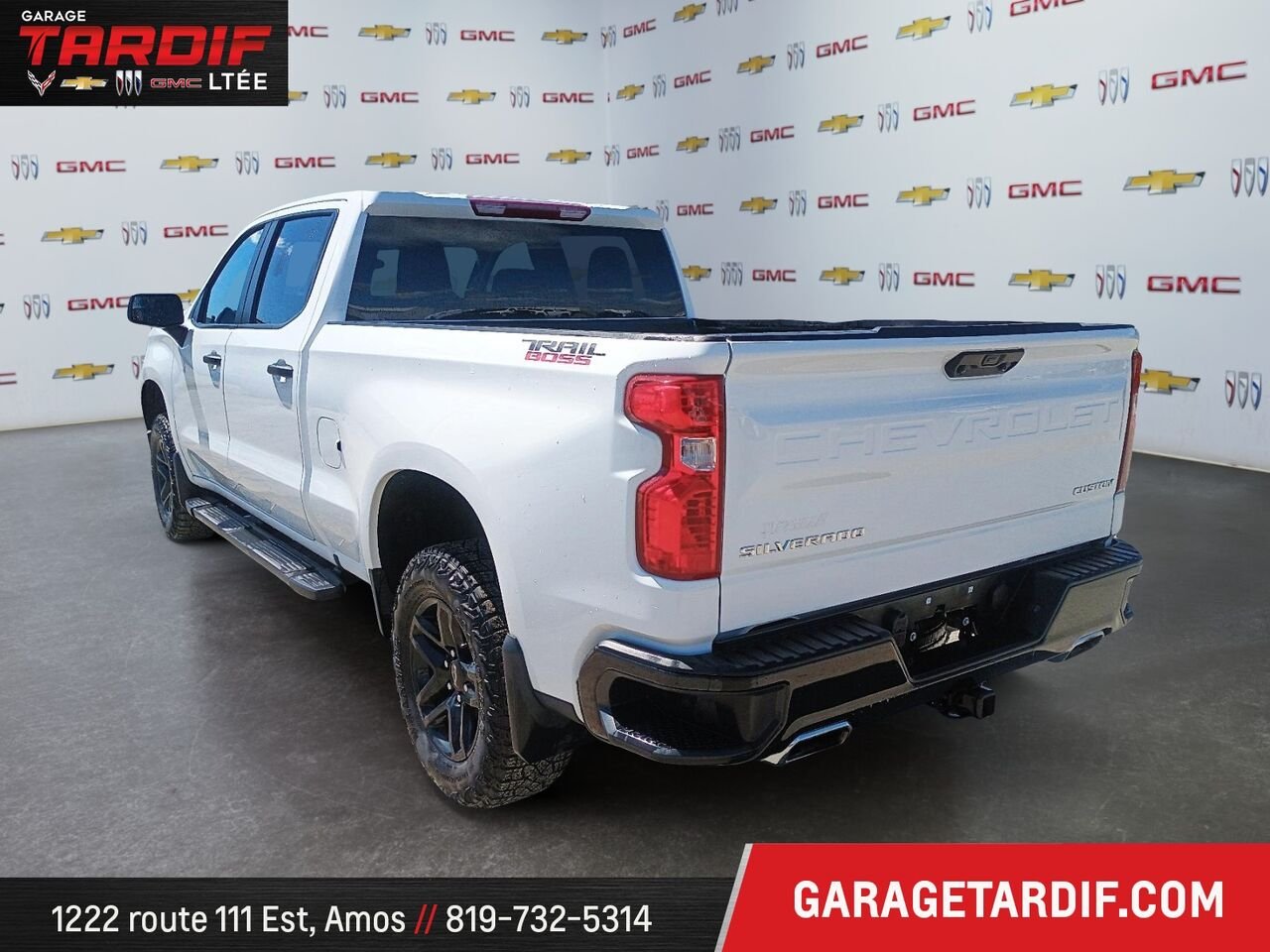 2024 CHEVROLET Silverado 1500 CUSTOM TRAIL BOSS CREW CAB 5.3L White Amos - photo #3