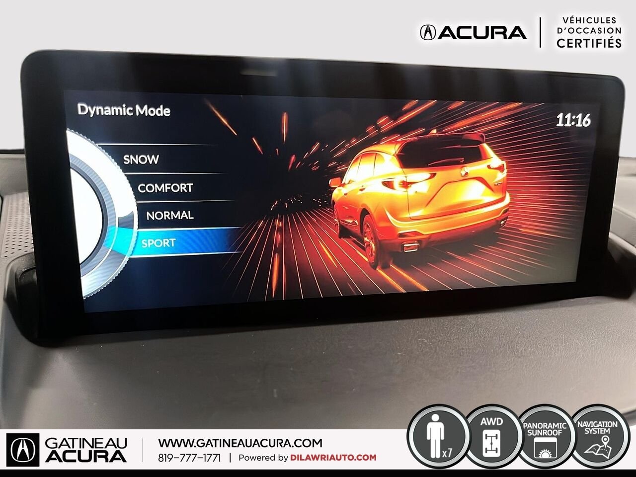 Acura RDX A-Spec SH-AWD 2023 Noir Gatineau - photo #27